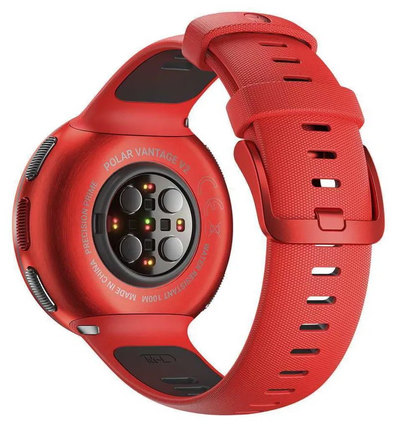 Polar Vantage V2 HR Red M/L-2